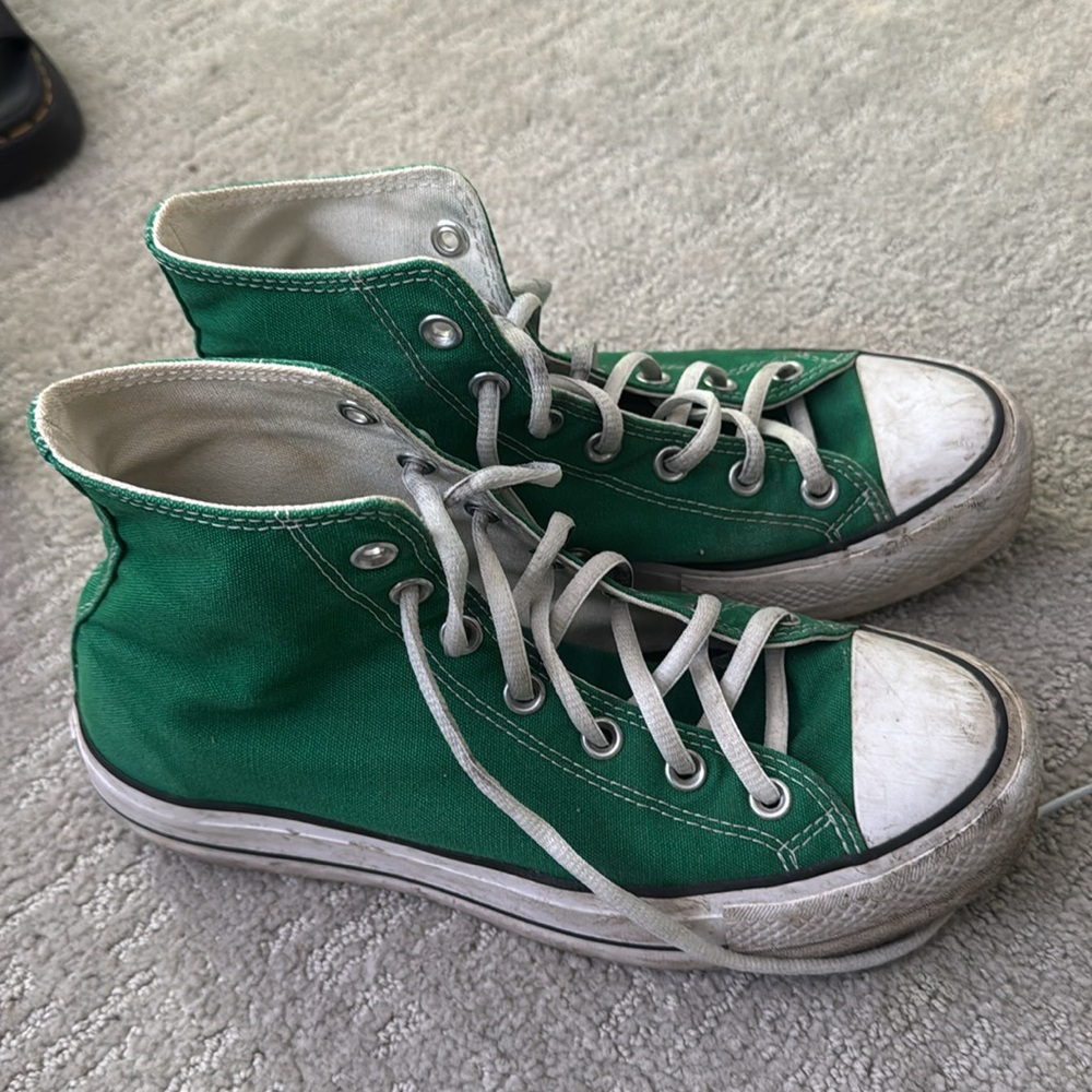 Green platform converse